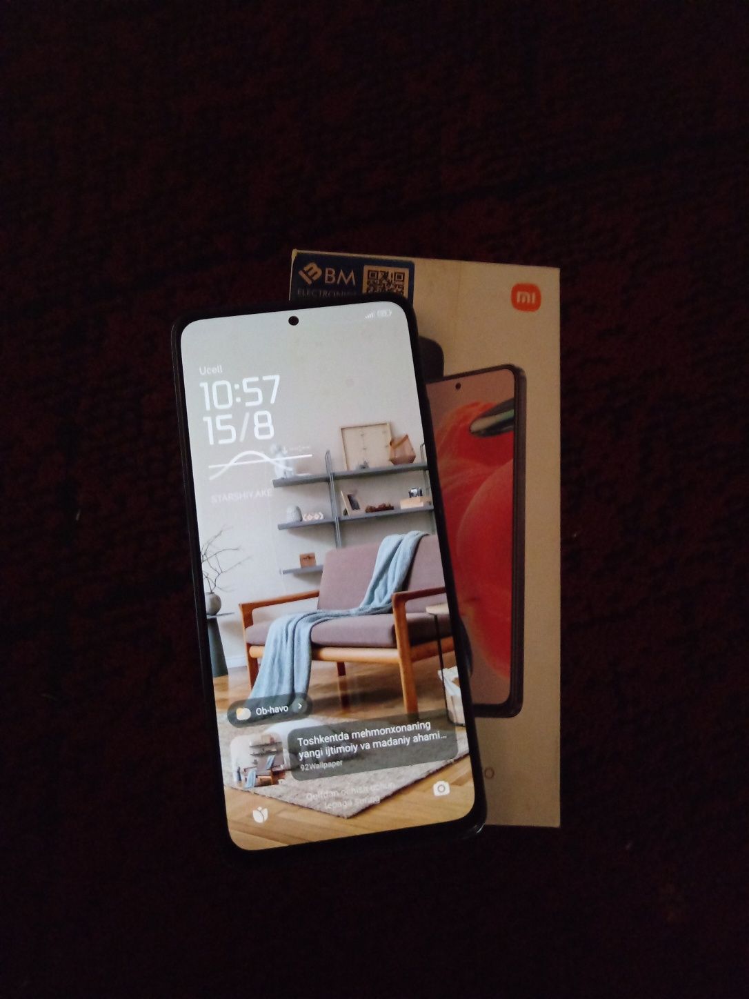 Redmi Not 12 Pro  iPhonega amben