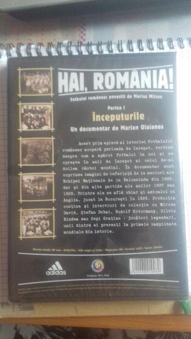 DVD-uri Hai Romania Fotbalul romanesc Marius Mitran