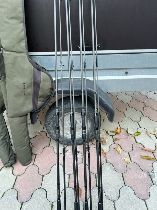 Vand 4 lansete daiwa emblem xt,3,60m,3,00lb