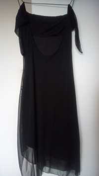 Черна рокля Motivi, S,нова ,стои секси и игриво,гол гръб