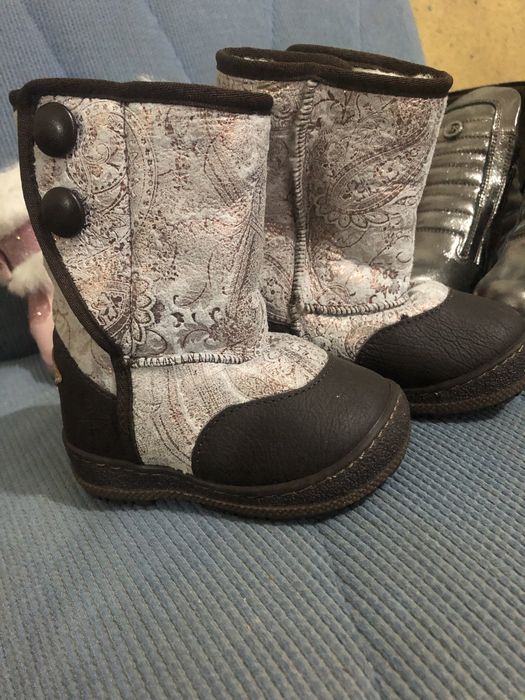 Сапоги сапожки зимние детские унисекс Кентау