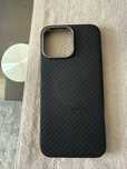 Husa Slim Fibra Carbon Iphon 16Pro Max