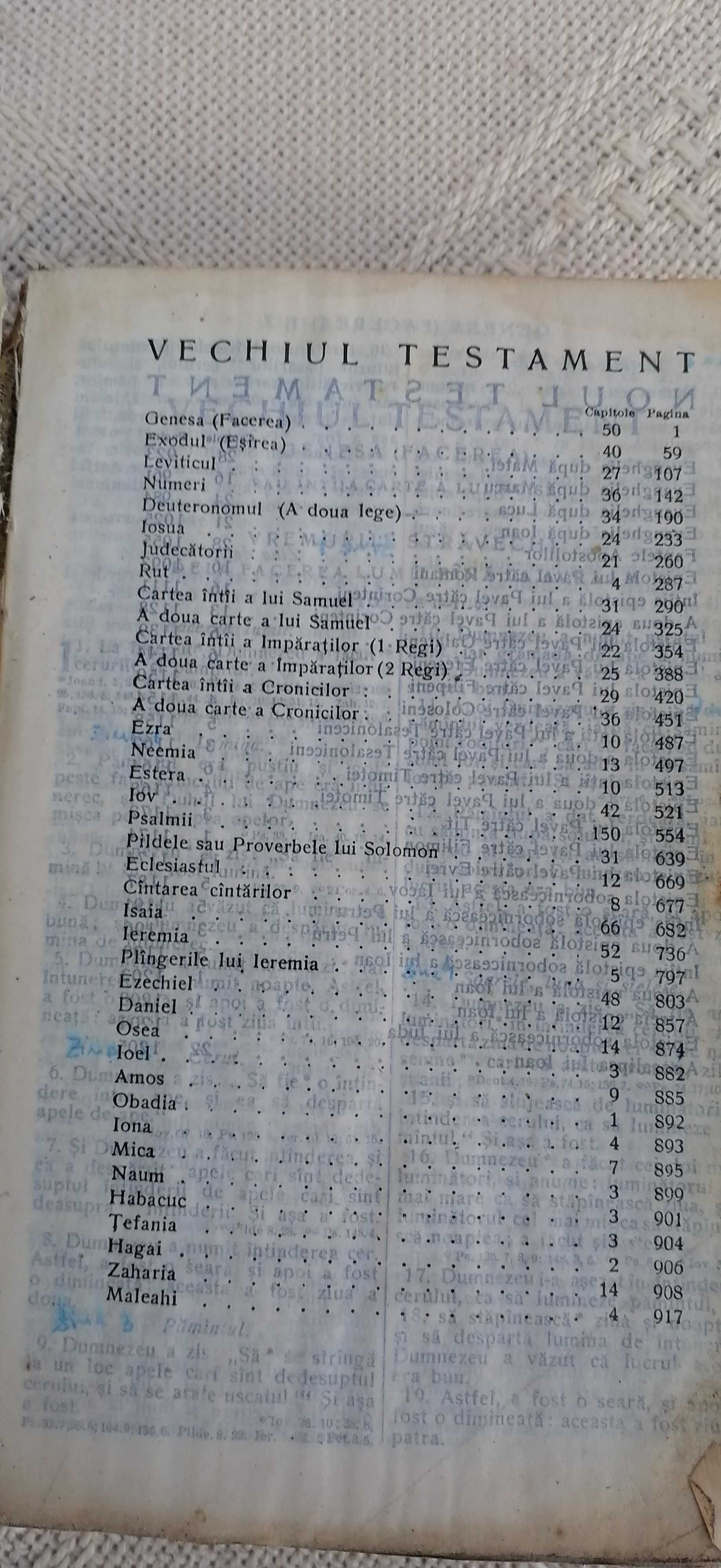 biblie sf  scriptura vechiul  s  noul  testament 180  lei