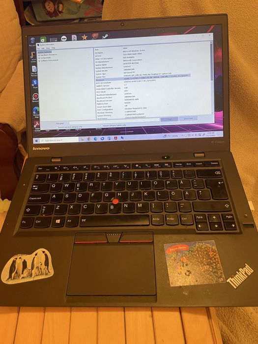 laptop lenovo x1 carbon i7 generatia 3
