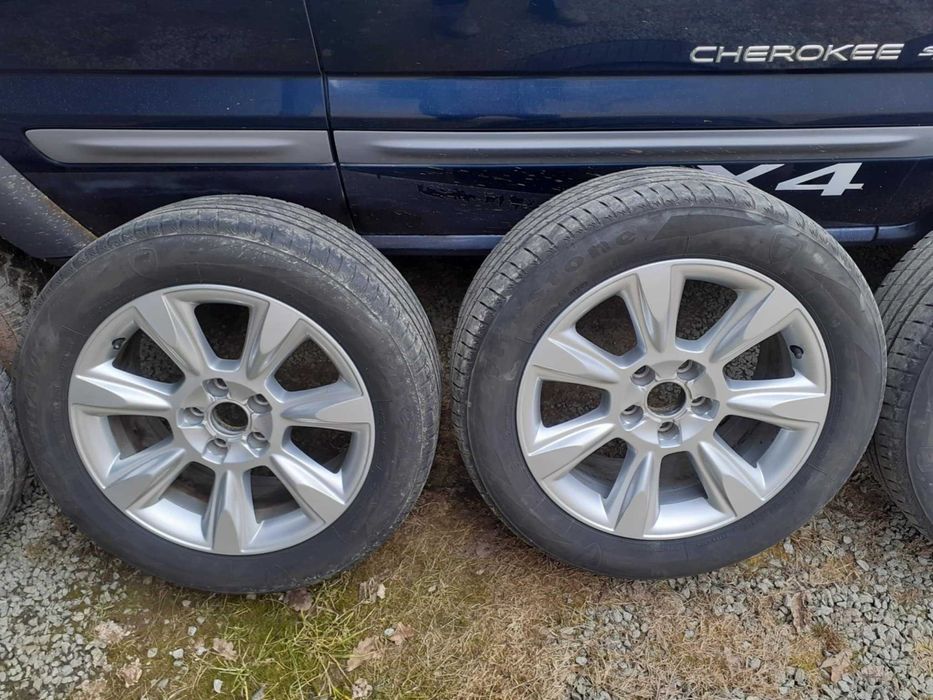 Jante Originale Audi A4 Allroad, 17 inch, plus cauciucuri.