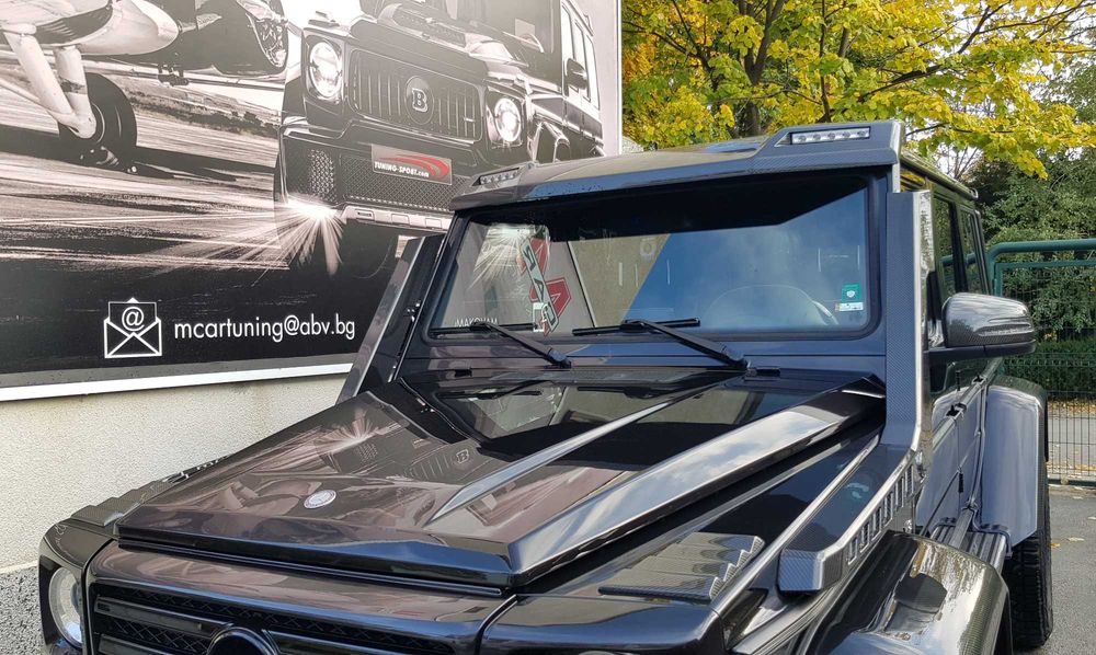 Карбон шнорхел за Mercedes G-class G350 G400 G500 G63 AMG