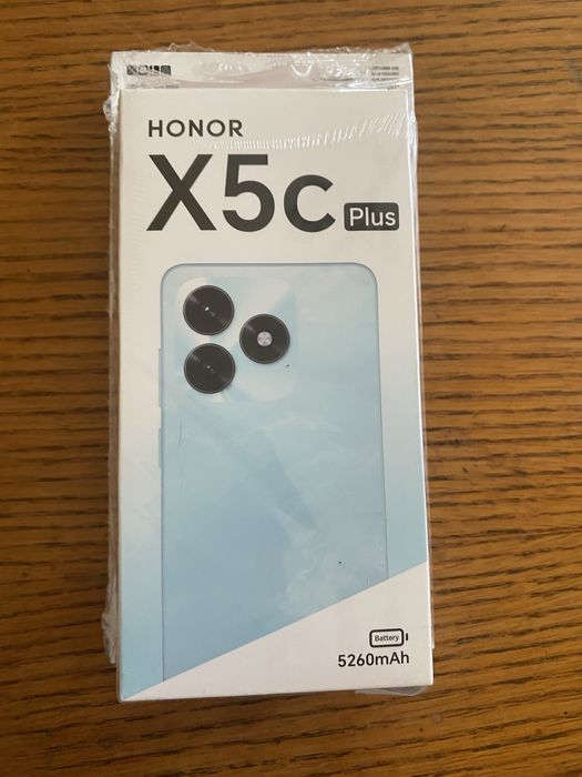 Honor X5c plus + преносима батерия, с 2 г. гаранция