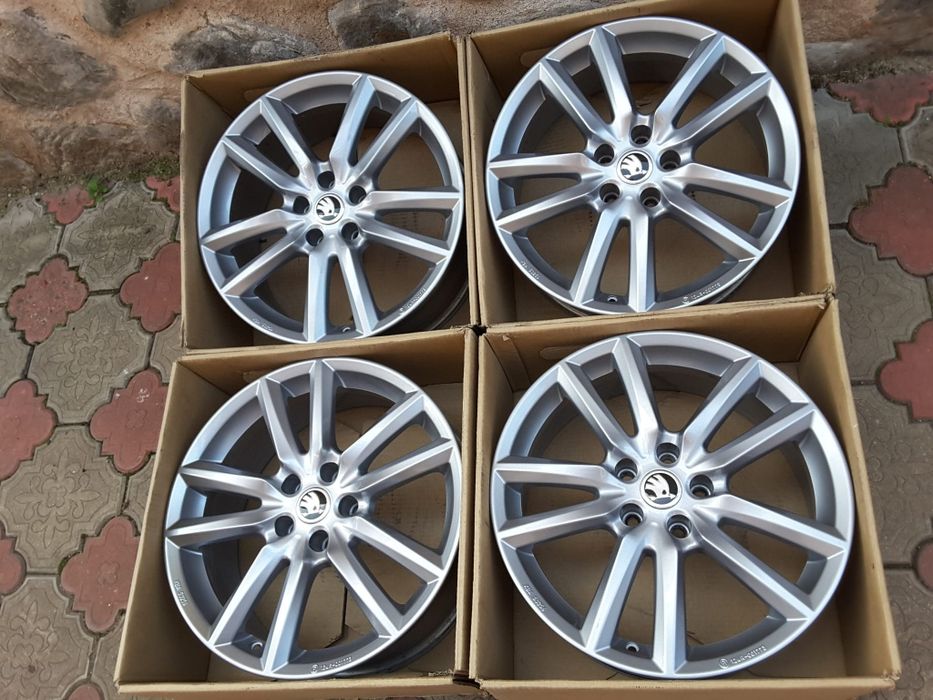 jante aliaj 18; 5x112; Skoda Kodiaq, Superb, Octavia Scout