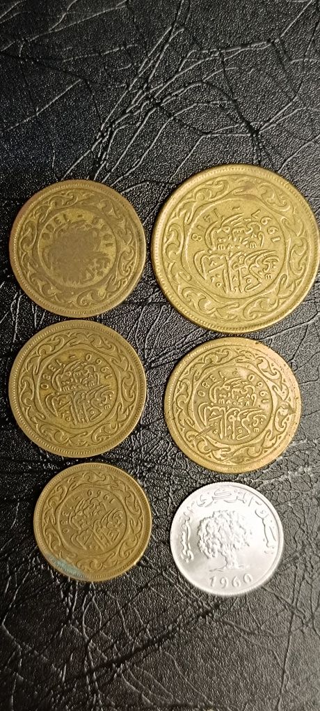 Продам монеты Туниса
