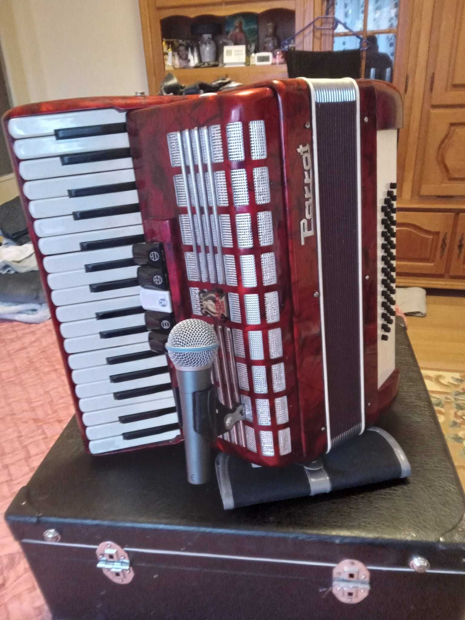 Vand acordeon Parrot 48 de basi