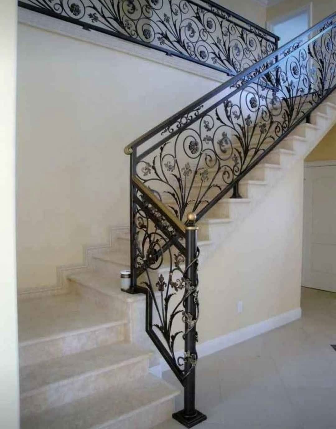 Balustrade din fier forjat
