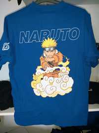Tricou cu Naruto, mărimea S, Nou, Pull&Bear