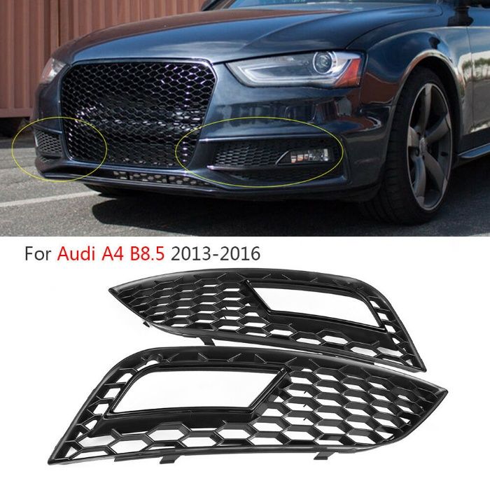 OFERTA - Grila proiector AUDI A4 (B8) 2012-2015 NEAGRA