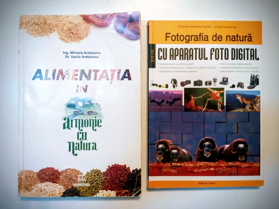 Carti si reviste diverse in limba romana si engleza