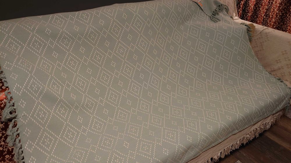 Cuvertura Nef-Nef homeware, bumbac, verde menta