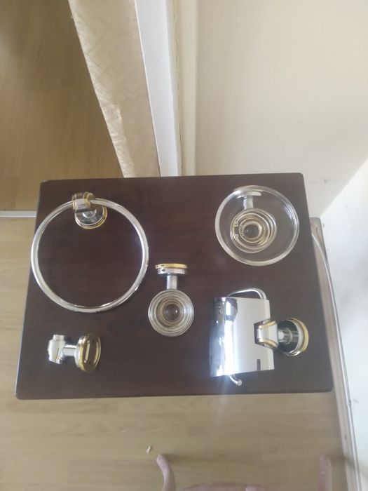 Set de baie inox