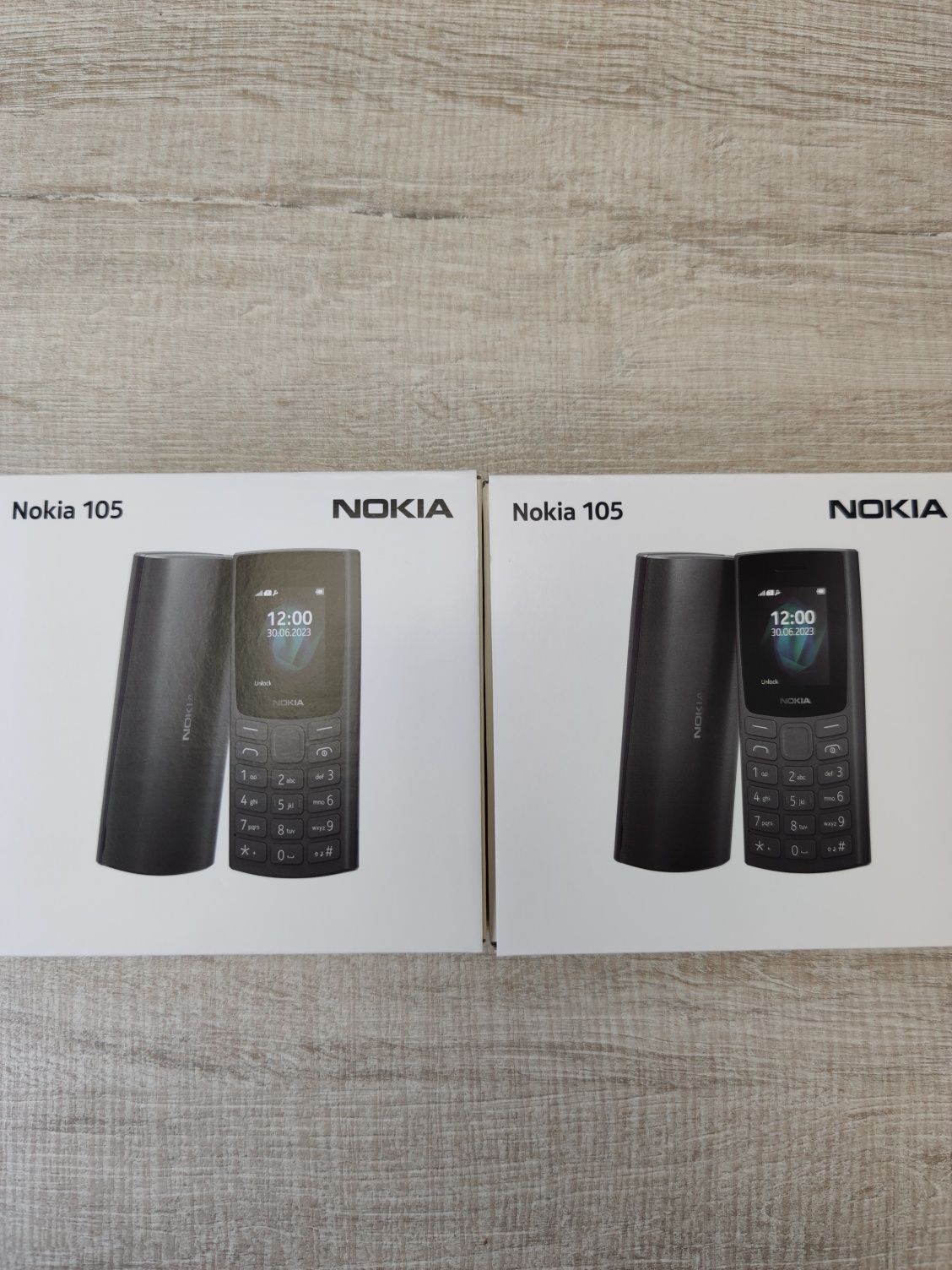 Телефон Nokia 105 (2023) Dual Sim Black - нов с 24 месеца гаранция