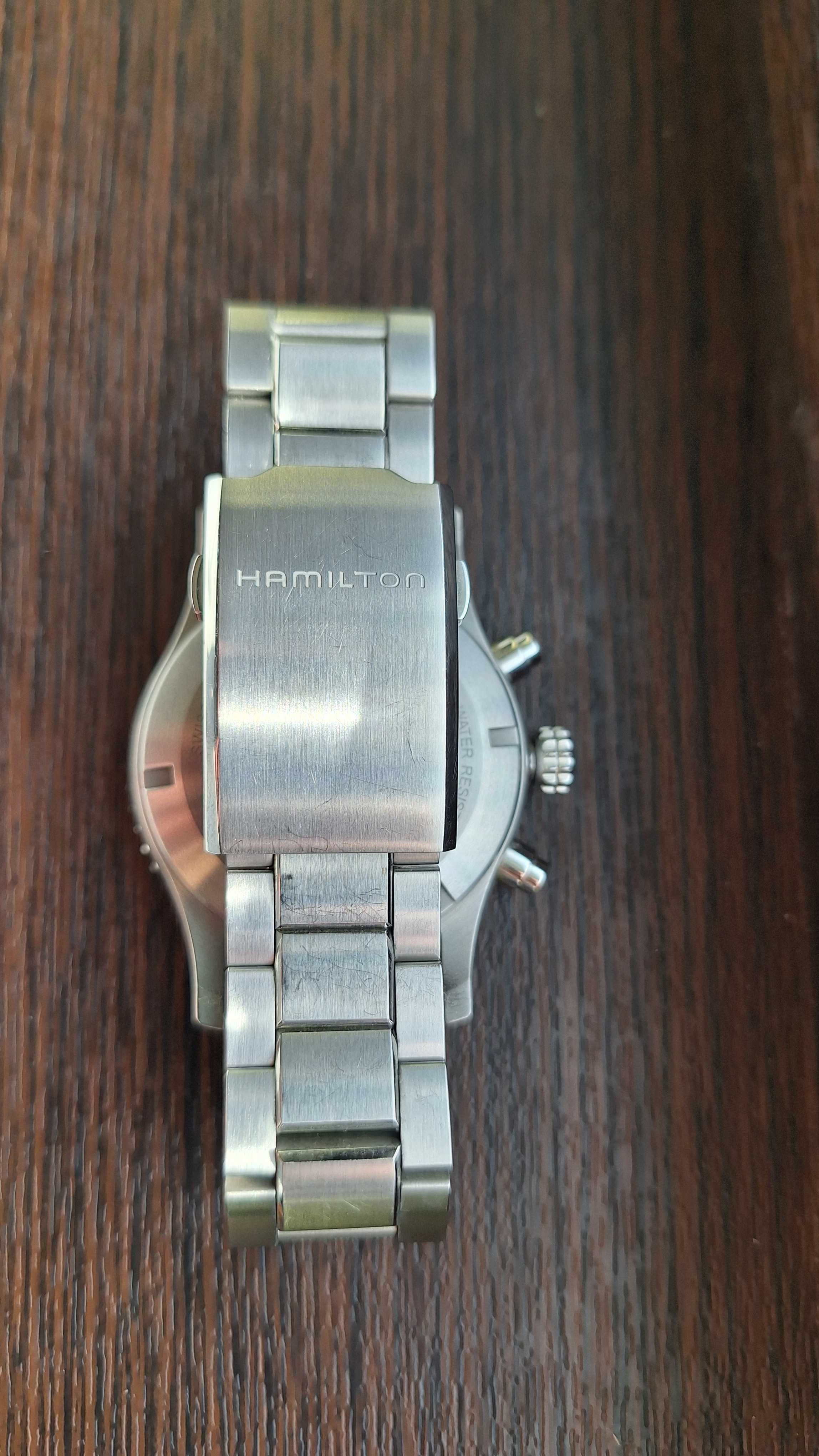 часовник Hamilton Khaki Aviation Converter автомат - хронограф