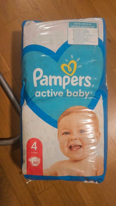 Scutece Pampers nr 4 9-14 kg 60 buc