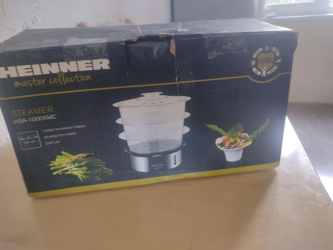 Уред за готвене на пара Heinner