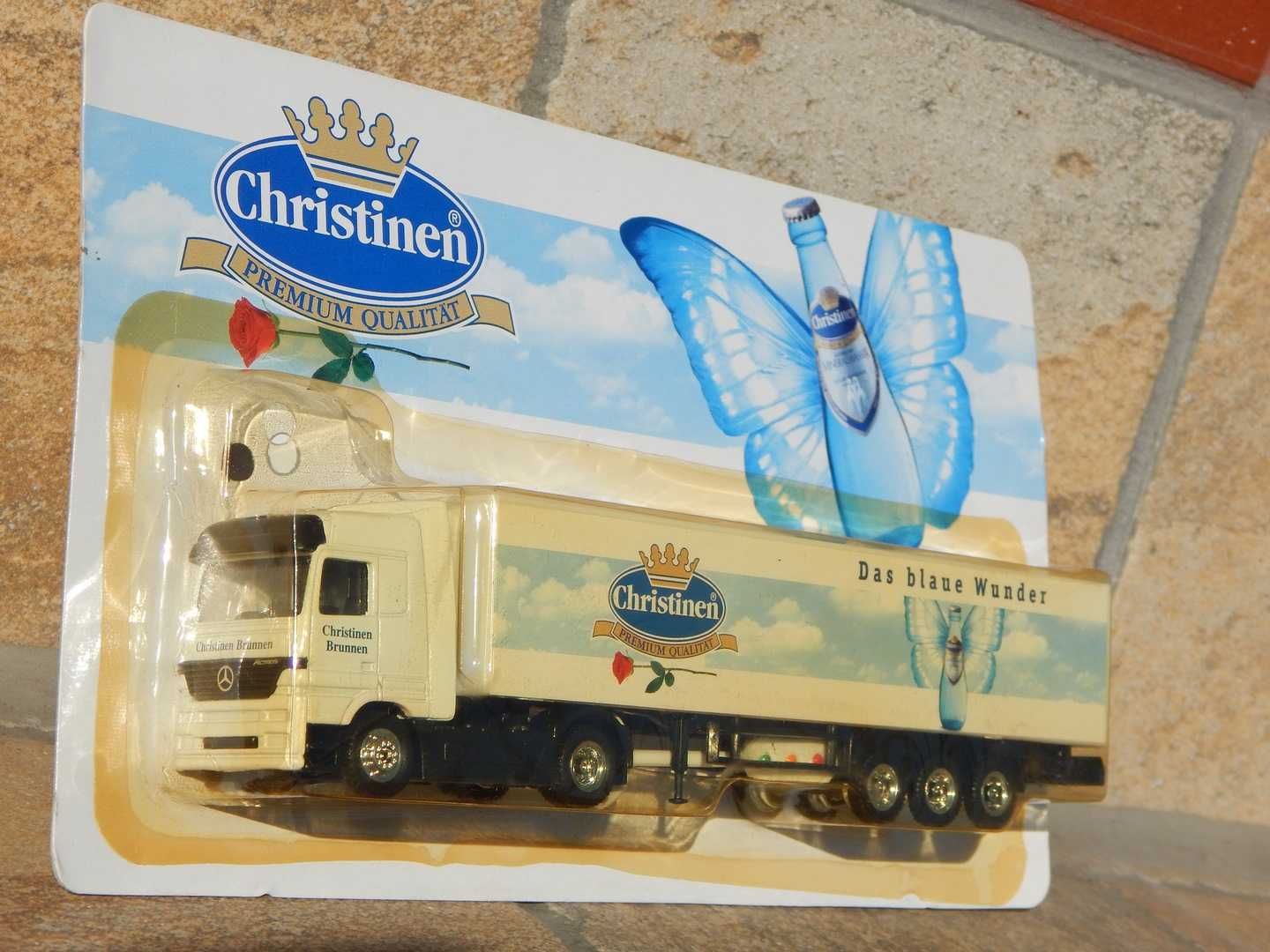 Macheta cap tractor camion Mercedes Actros Das Blaue Wunder 1:87
