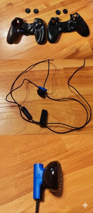 ТОП Комплект! PlayStation 4 (PS4) 1TB + 4 Джойстика + НОВА Термопаста