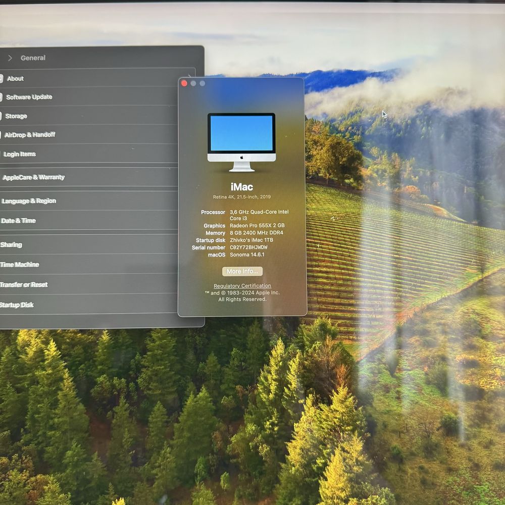 IMac 21.5 inch 2019