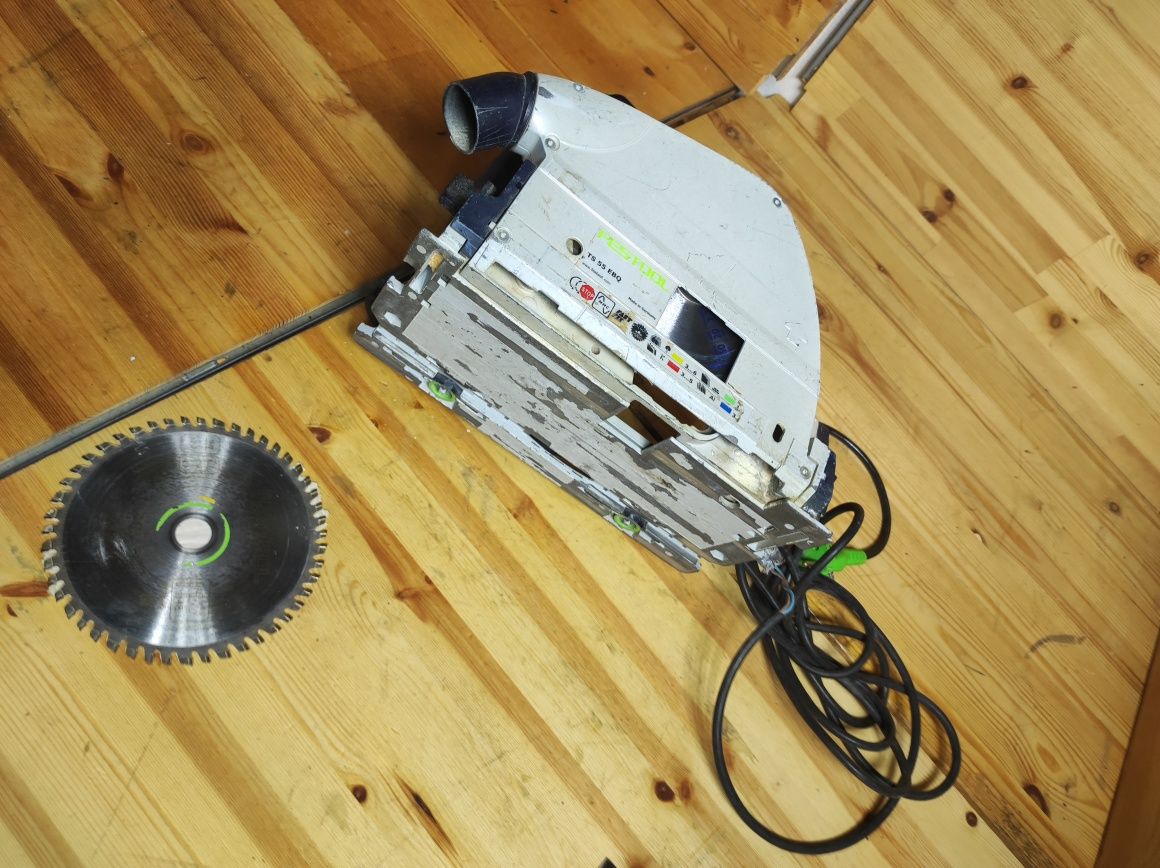 Festool TS 55 EBQ circular de mana