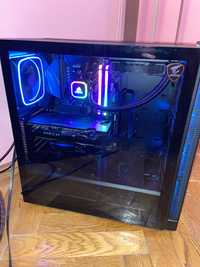 Sistem,unitate PC Ryzen 7 5700,32gb ddr4,RX6600,B550,SSD+HDD,750w,nou