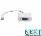 Преходник Mini DisplayPort (mini DP) към VGA + Гаранция