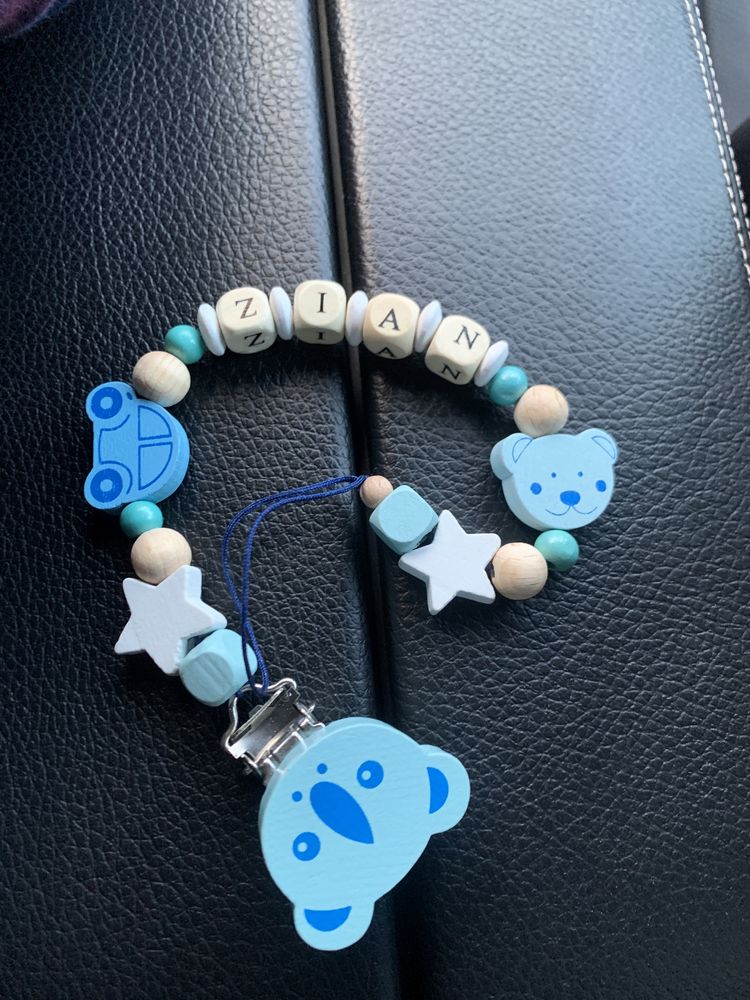 Lantisoare pentru suzeta personalizate