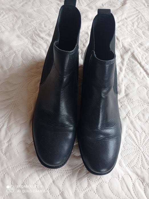 Дамски боти от естествена кожа