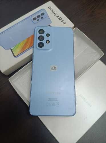Смартфон Samsung Galaxy A33, 5G, 6/128 GB, SM-A336B цвят: синьо