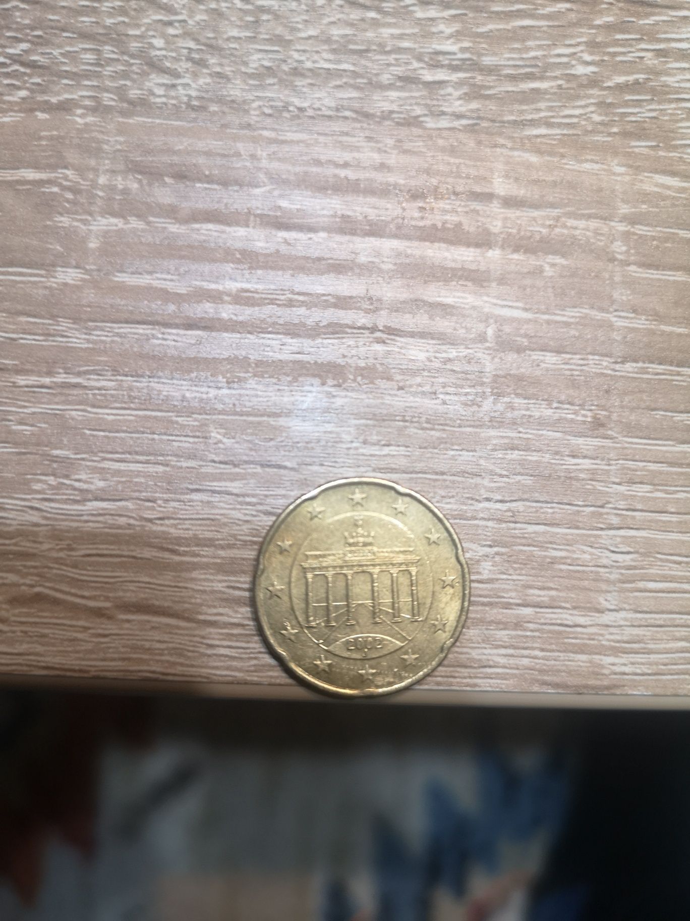 Mondeda de 20 euro centi din anul 2002