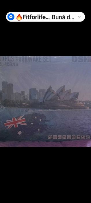 17pcs cookware set sey de oale de calitate