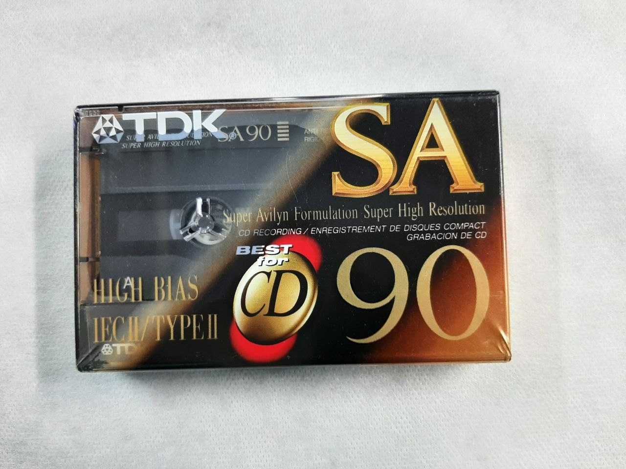 Аудио кассеты TDK, II тип 1991год