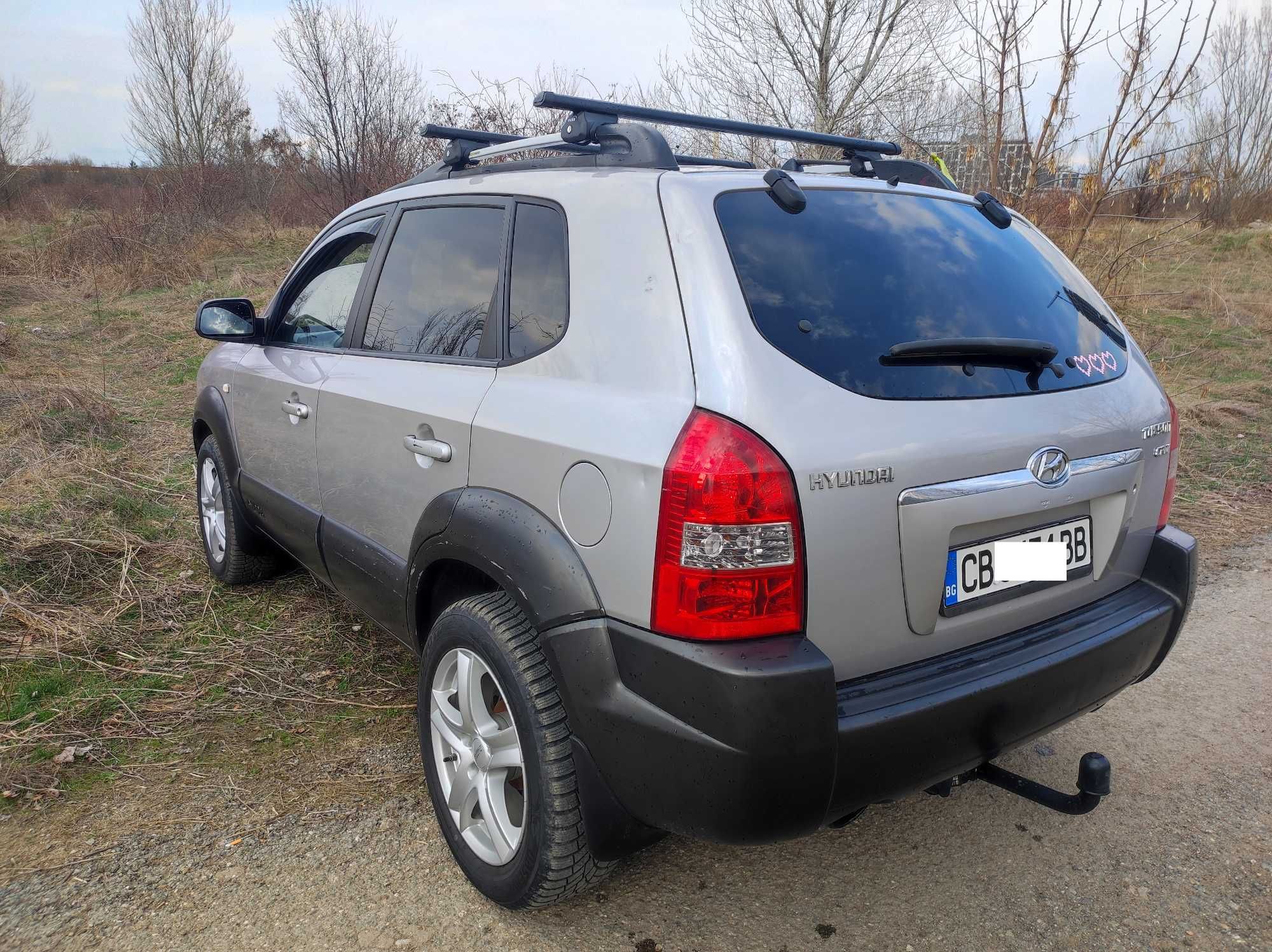 Hyundai Tucson 2004, 2.0 CRDI, 4x4, 112 к.с., 8400 лв