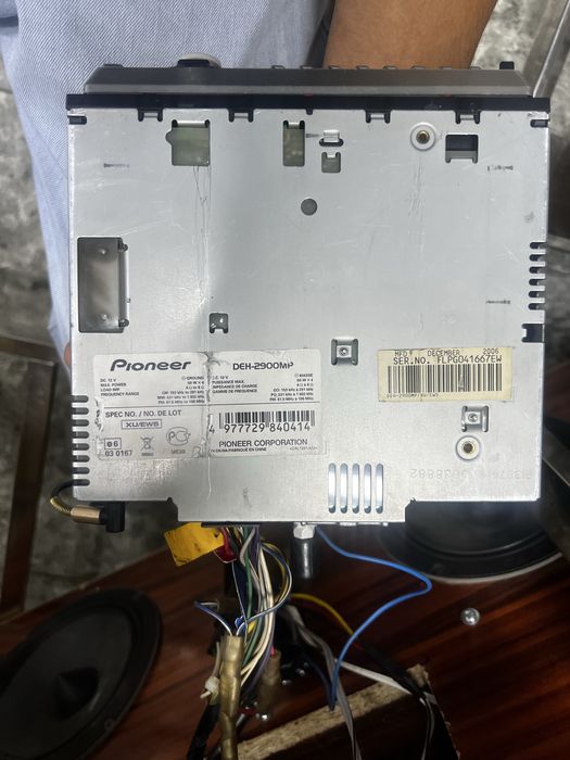 Pioneer deh 2900mp magnitafon