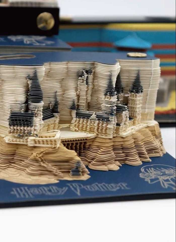 3D Куб за бележки Omoshiroi – Хари Потър: Хогуортс