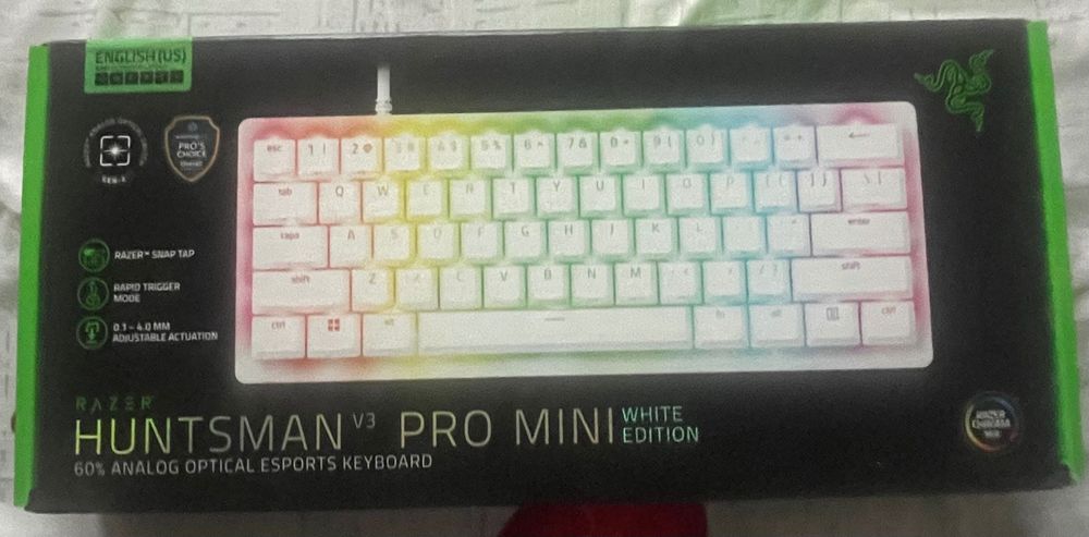 Tastatura Razer Huntsman V3  pro mini / white