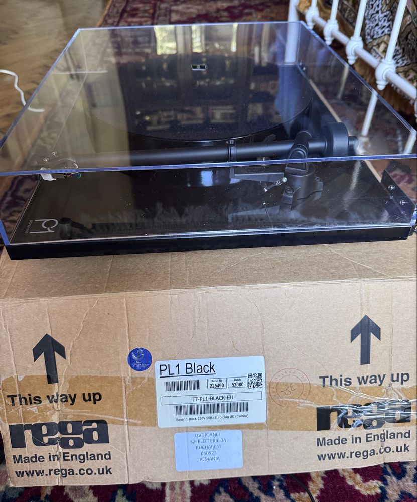 Vand pick-up Rega Planar 1 RP1, pickup fabricat in UK, ca si nou
