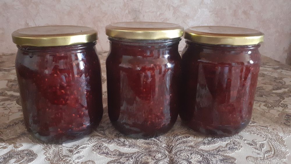 Малиновое варенье домашнее