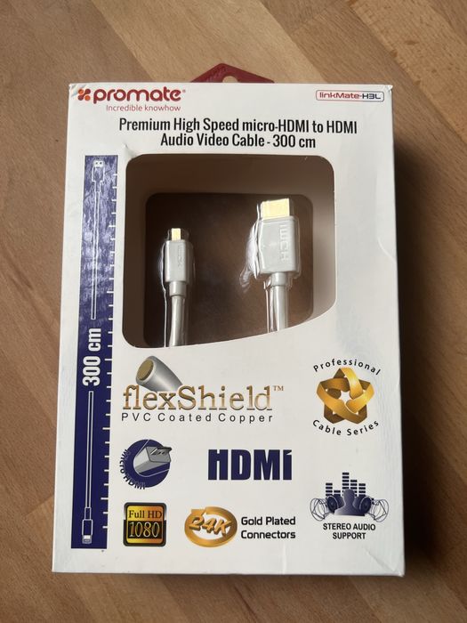 Cablu Micro HDMI la HDMI Premium 3m