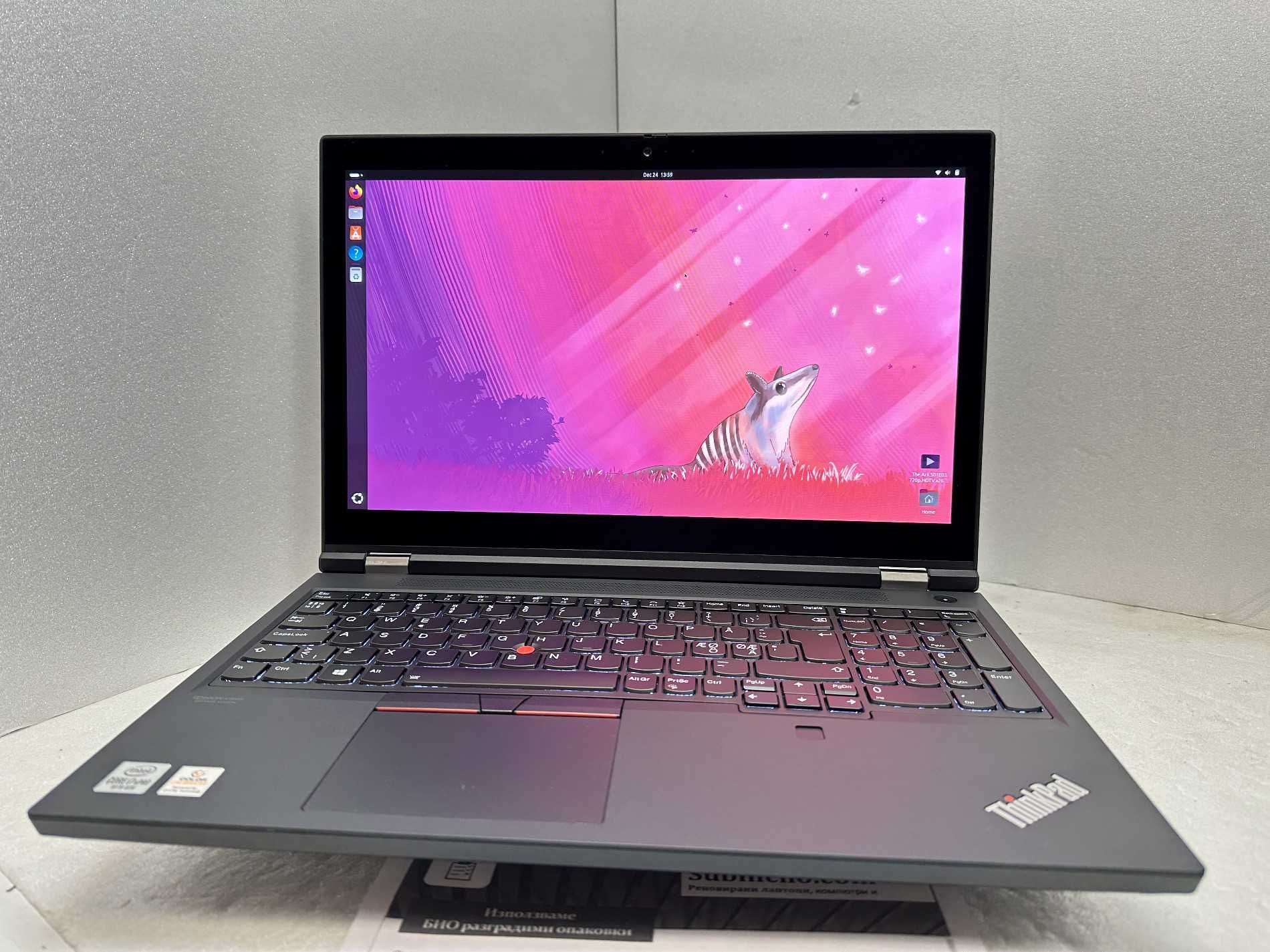 Lenovo ThinkPad P15 G1 touch OLED 4K i7-10850H 32GB 510GB/-> Като Нови