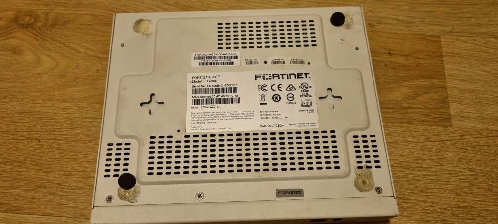 Fortinet FortiGate-90E (FG-90E) Router