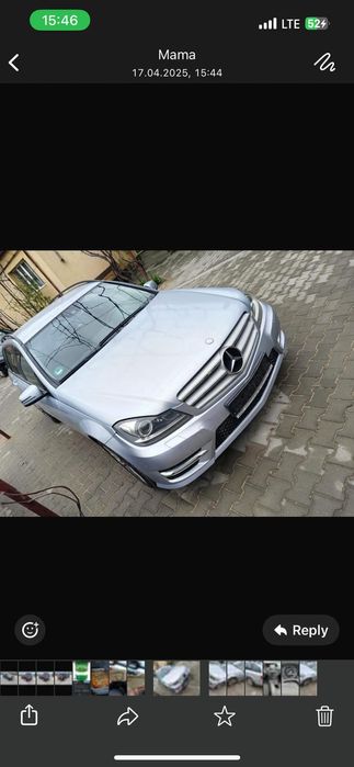 Mercedes C220 an fabricație 2013,Germania ,motor 2,2 CDI 170