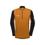 Mammut Mens Aenergy ML Half Zip Pullover Cheetah Polartec®,