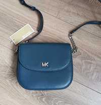 Geanta Michael Michael Kors crossbody albastra turcoaz teal