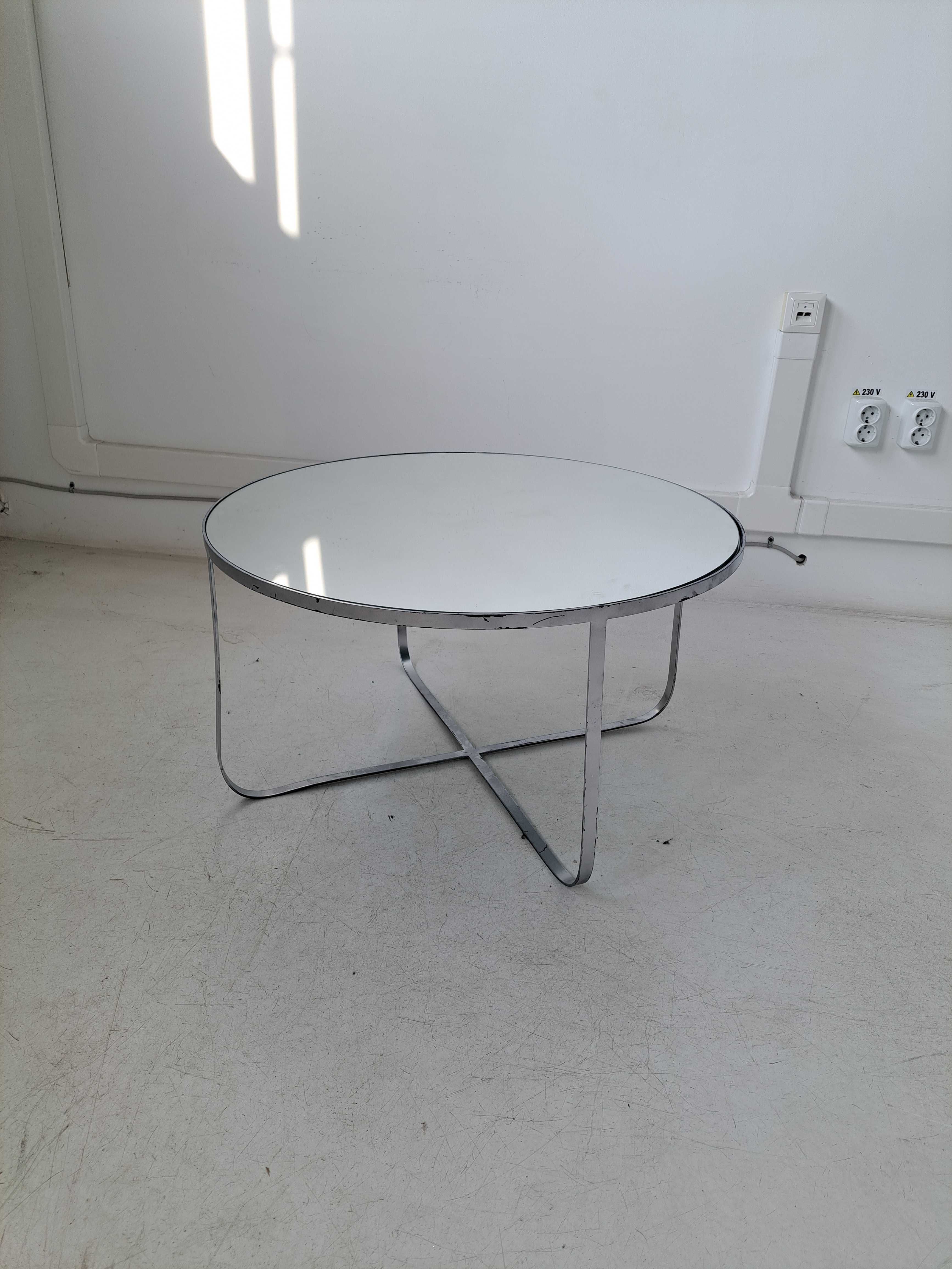 Masa rotunda oglinda 80 cm