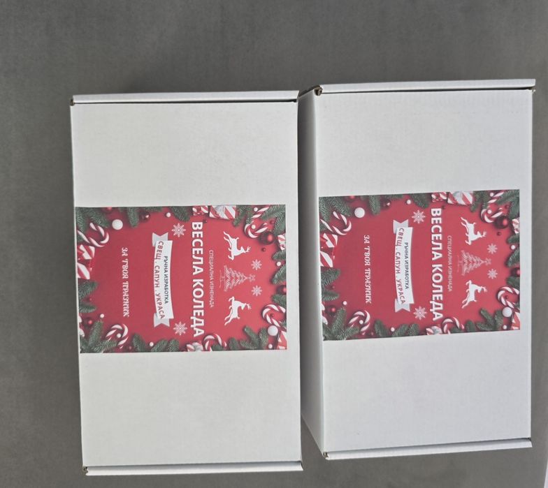 Коледна кутия за подарък топ цена